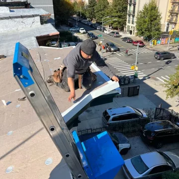 maintenance and repairing of the previously installed roofing
